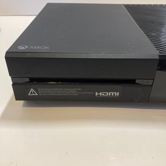 Microsoft Xbox One 1540 Black Console Bundle Tested Working W/ Controller - Picture 11 of 16